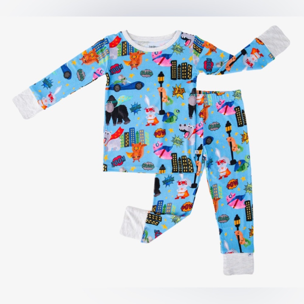 NIB Birdie Bean Bamboo Set